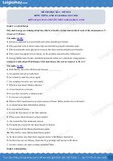 Đề thi học kì 1 Tiếng Anh 12 Global Success - Đề số 4